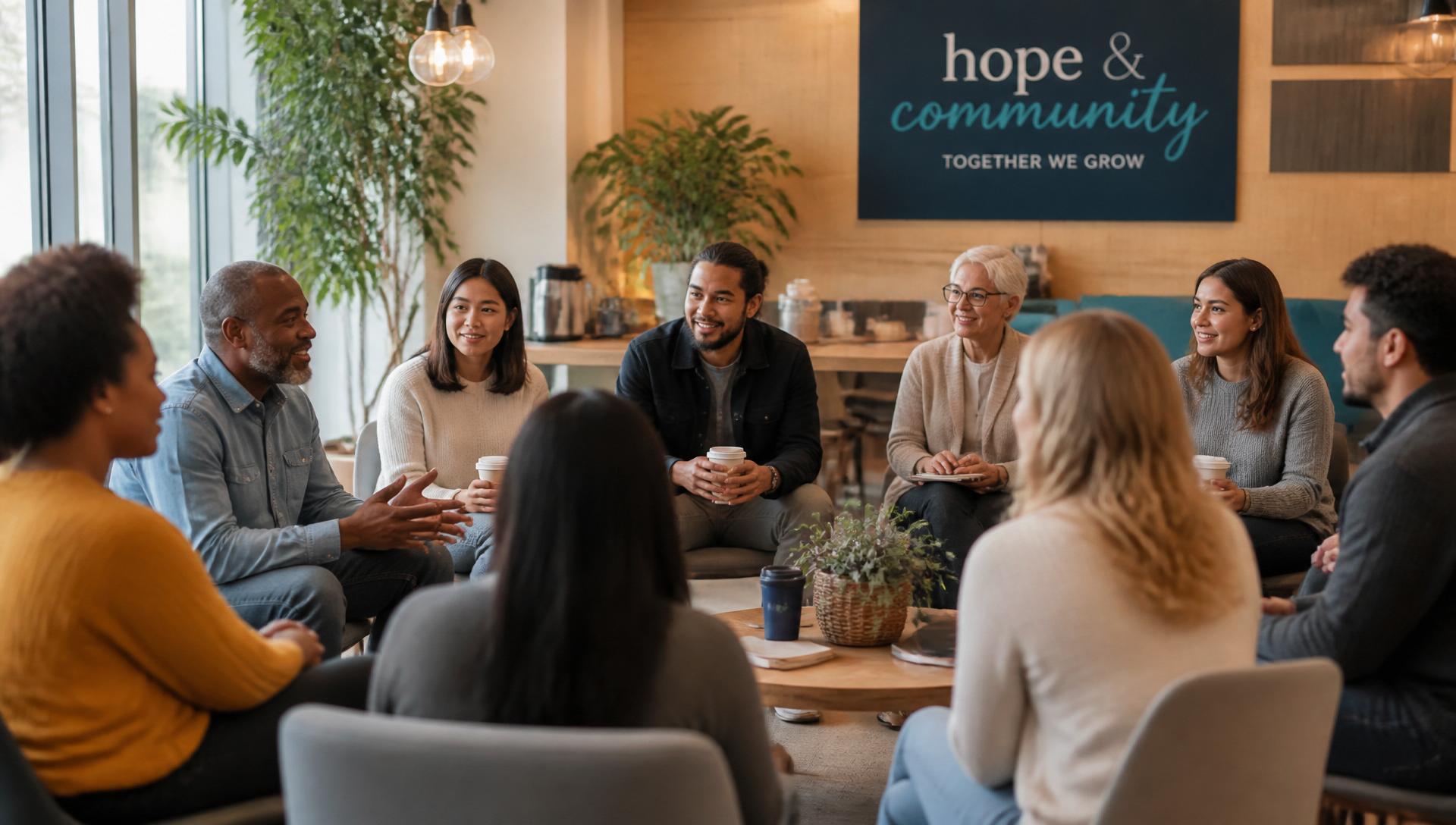 A welcoming community gathering at Church at Home Mission